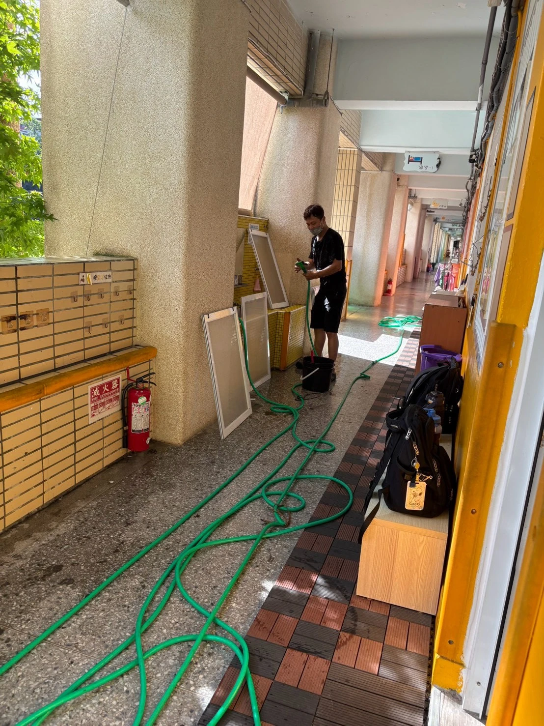新北市學校清潔/中和國中（附幼）內部清潔