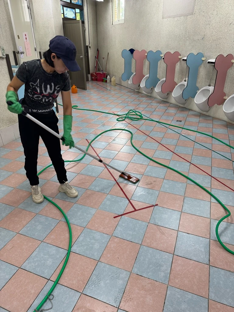 新莊區學校清潔/裕民國小（附幼）內部清潔！