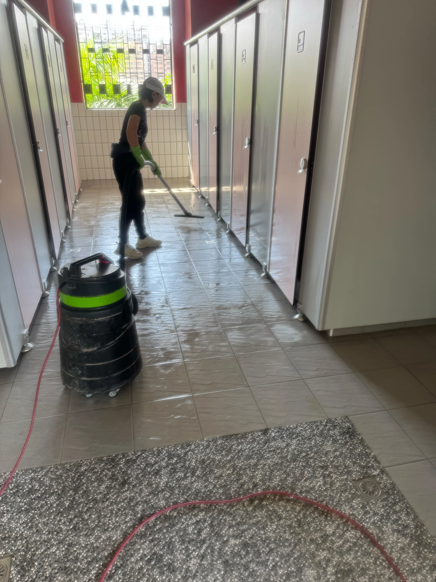 新北市學校清潔/永和國中清洗厠所