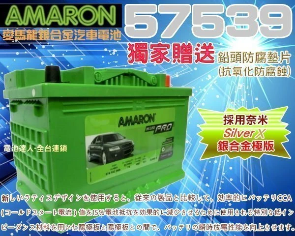 ☆鋐瑞電池☆DIY自取交換價 DIN74 12V74AH 愛馬龍 AMARON 汽車電池 57114 限量100顆