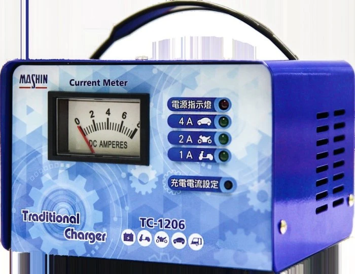 ☆鋐瑞電池☆ 麻新充電機 TC-1206 全自動充電機 RS-1206 機車電池 汽車電池 125D31L N70 Q5