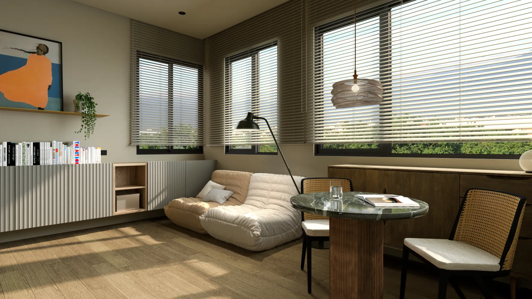 【浮游】新店新成屋 法式混搭的優雅渡假宅