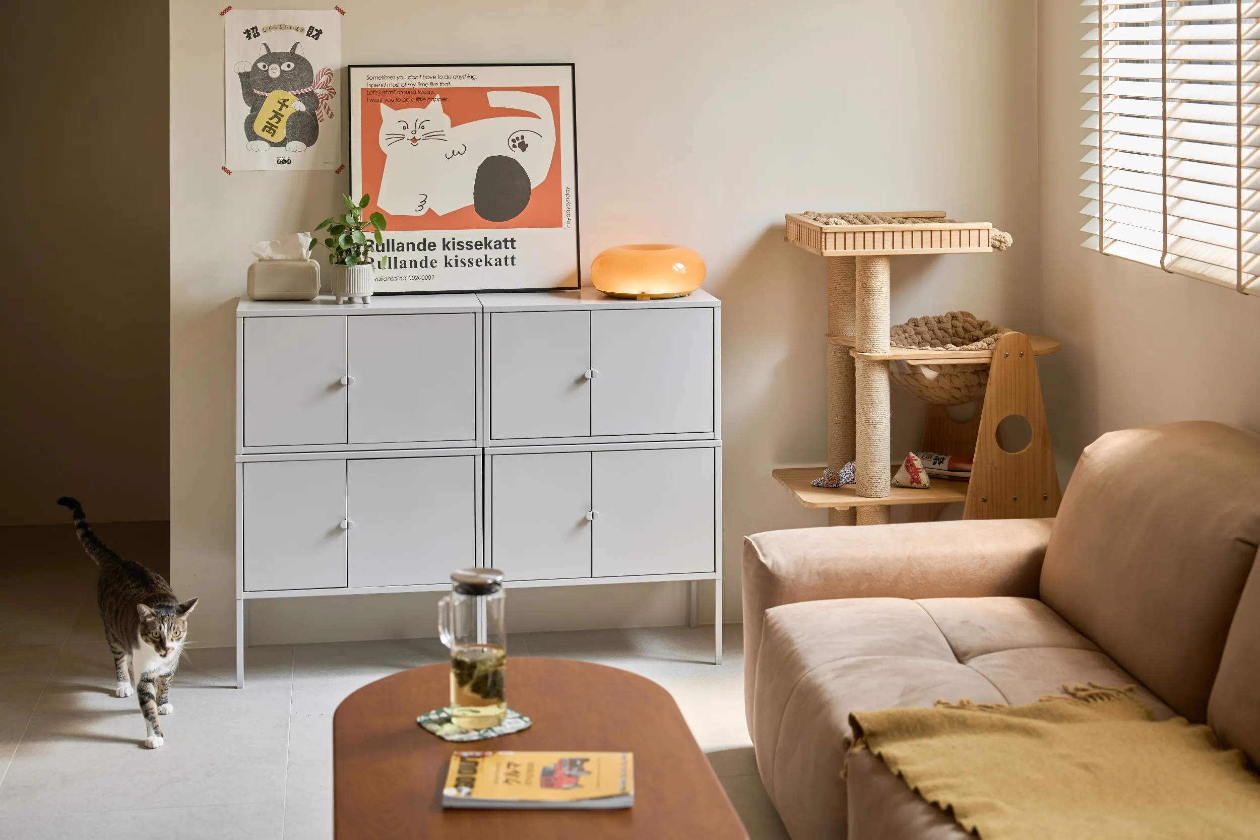 【溫柔日常】新北老公寓改造 與貓共舞的日雜居家理髮工作室