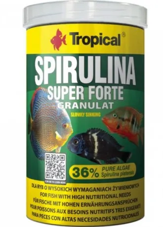 Tropical 德比克 Super Spirulina Forte Granulat 特級螺旋藻強效小薄餅