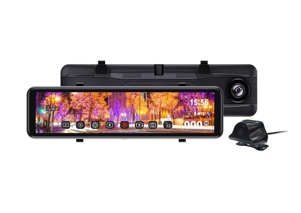 快譯通電子後照鏡S95B（行車記錄器/測速提醒/前後鏡頭）