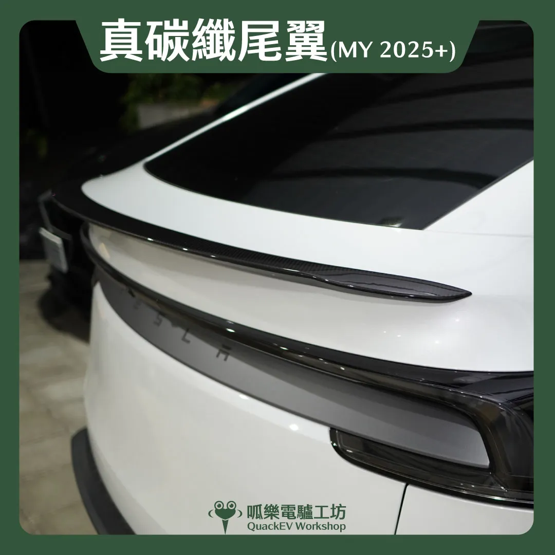 尾翼-真碳纖（煥新Y 2025+）