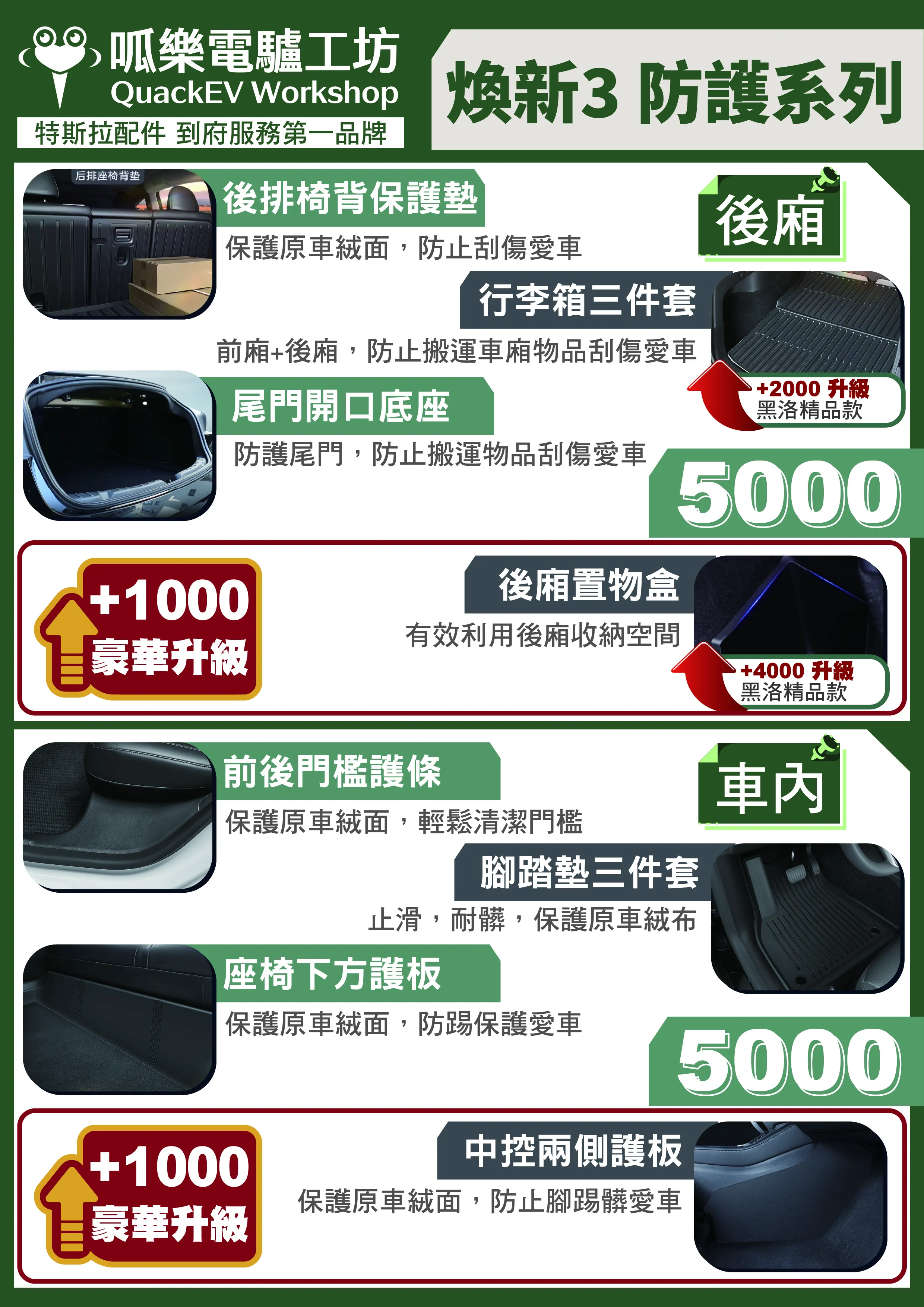 「超值套餐」 煥新版MODEL 3