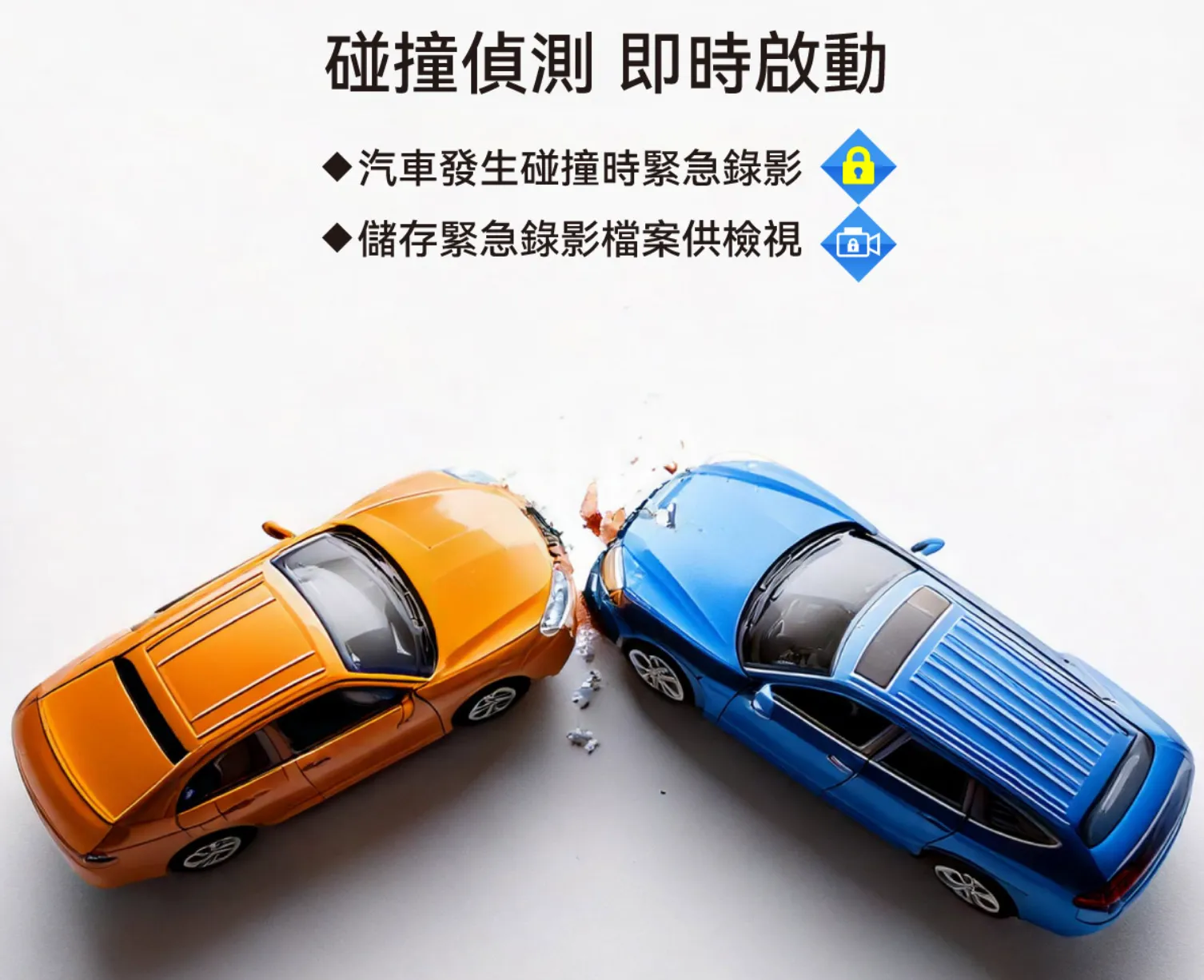 快譯通電子後照鏡S95B（行車記錄器/測速提醒/前後鏡頭）