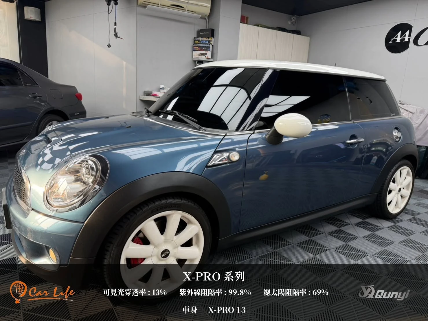 【MINI】 Carlife ⨯ 極致埃米A陶瓷膜 X-PRO 系列