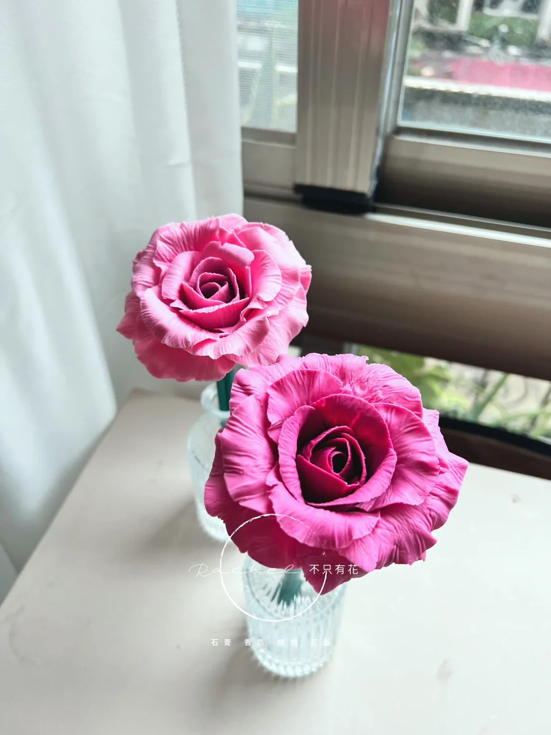 石膏玫瑰花