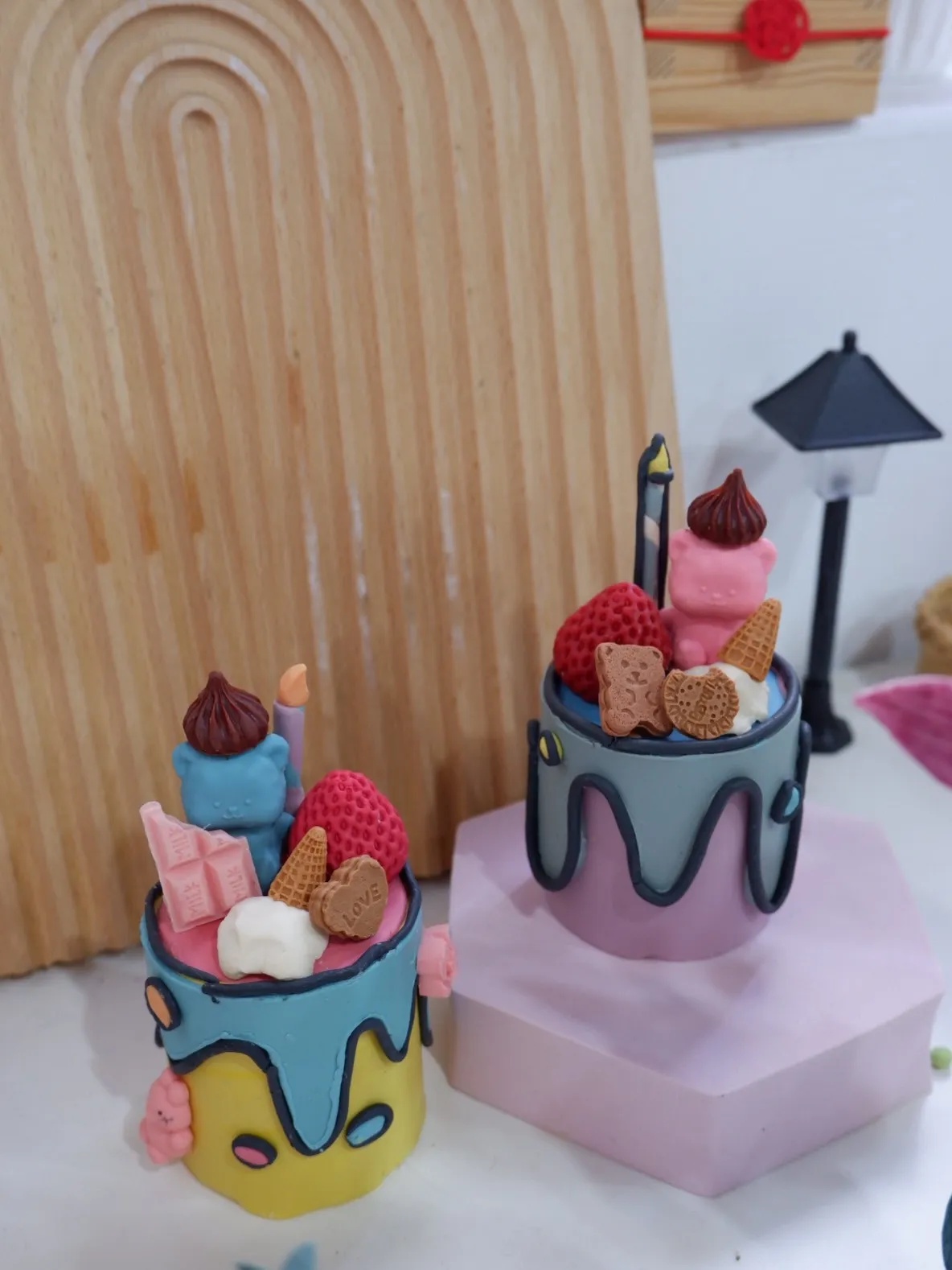 小款2D蛋糕蠟燭（是蠟燭唷）親子體驗課