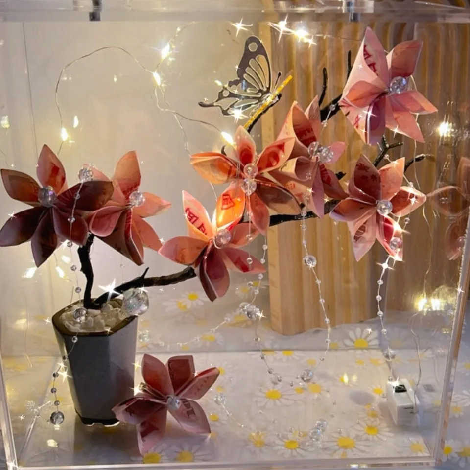 有錢樹花盒（可客製化）