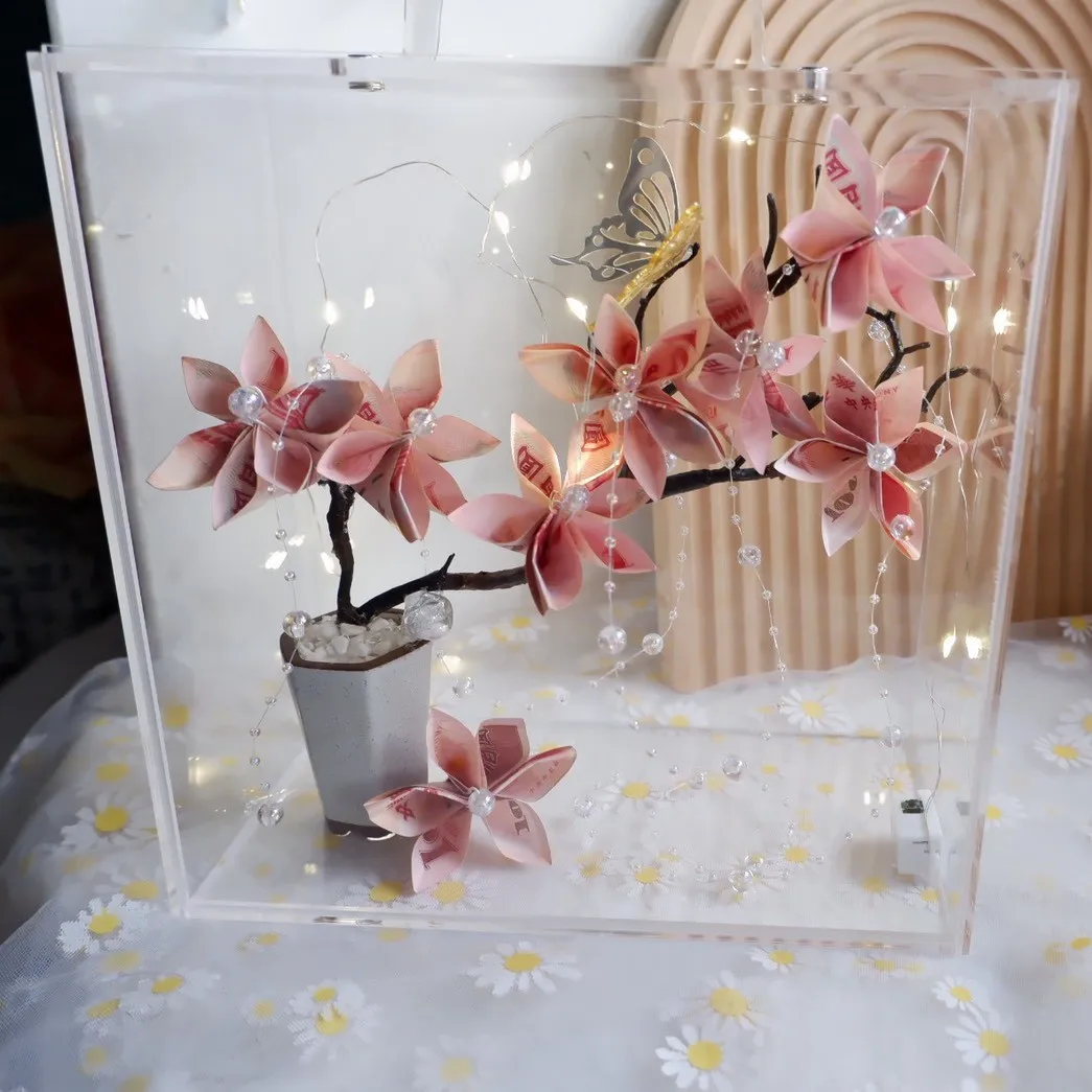 有錢樹花盒（可客製化）