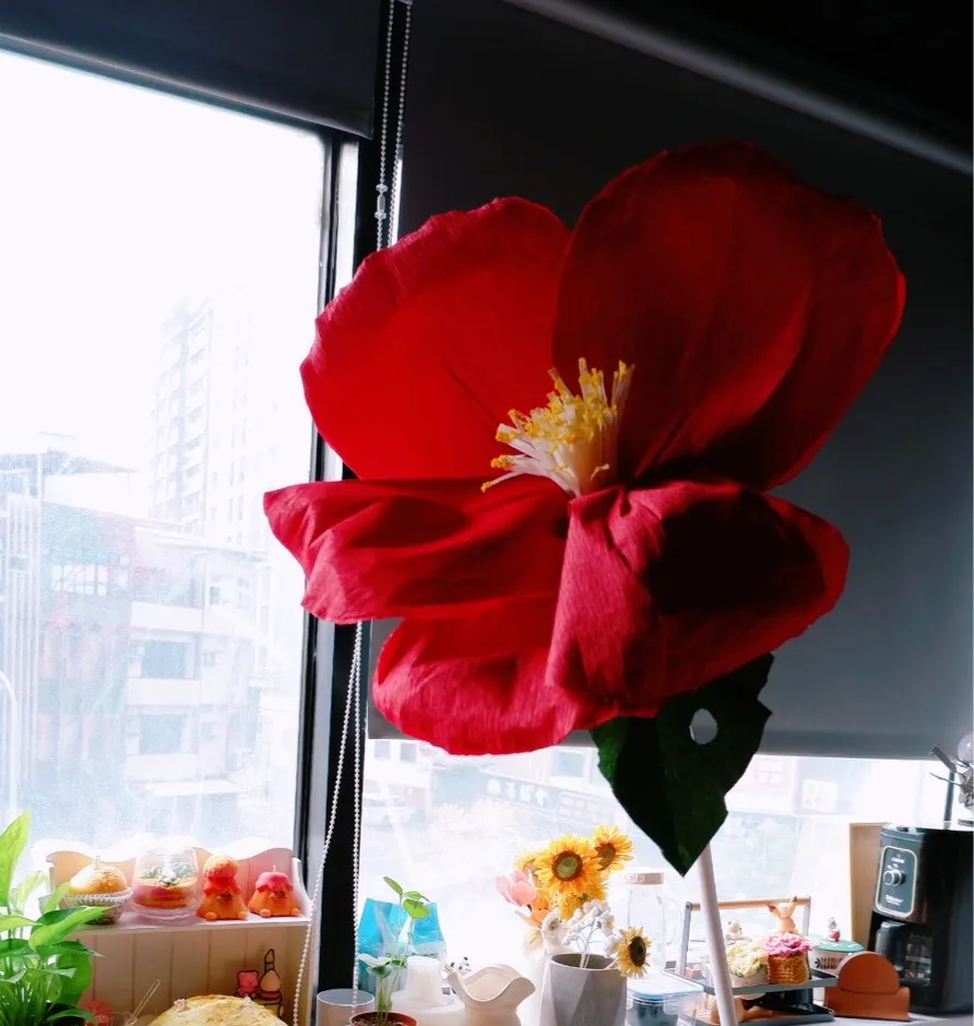 紙花-山茶花（顏色可以客製化）