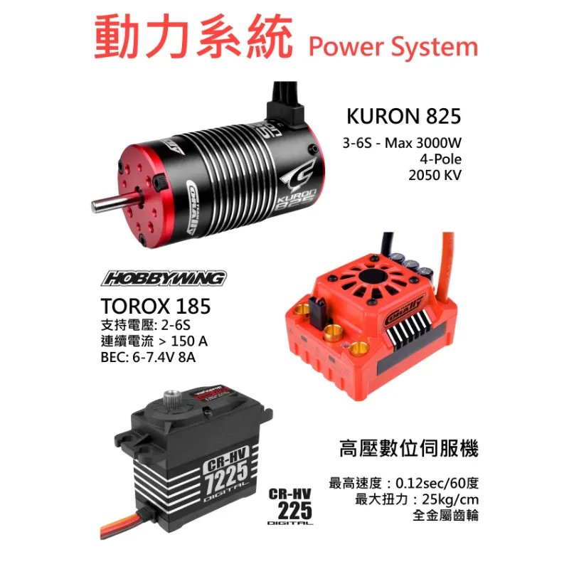 《 1/8 無刷短卡 ASUGA XLR 6S 》
