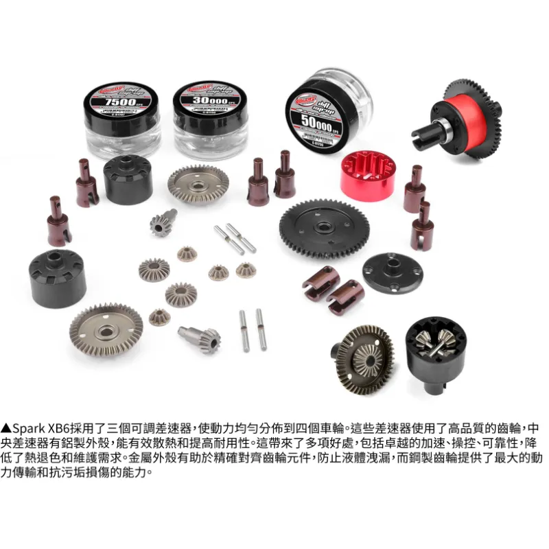 《 1/8 無刷越野 SPARK XB6 6S 》