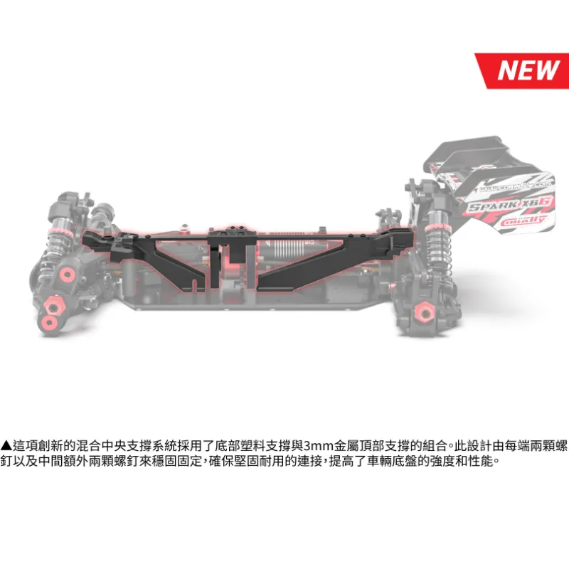《 1/8 無刷越野 SPARK XB6 6S 》