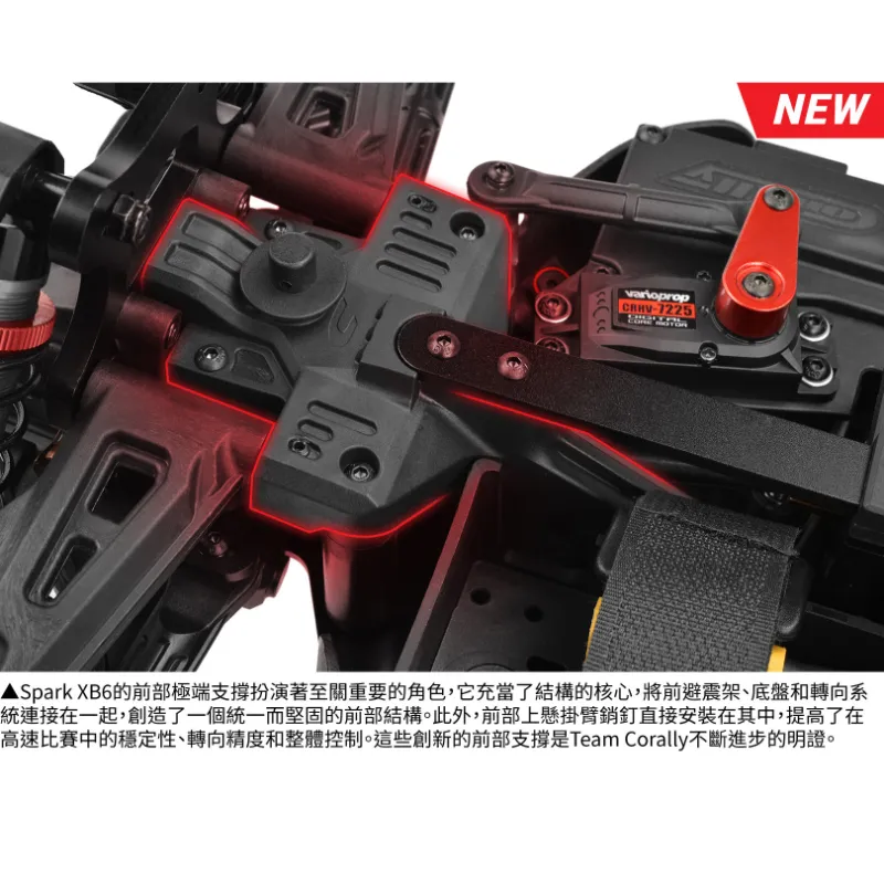 《 1/8 無刷越野 SPARK XB6 6S 》