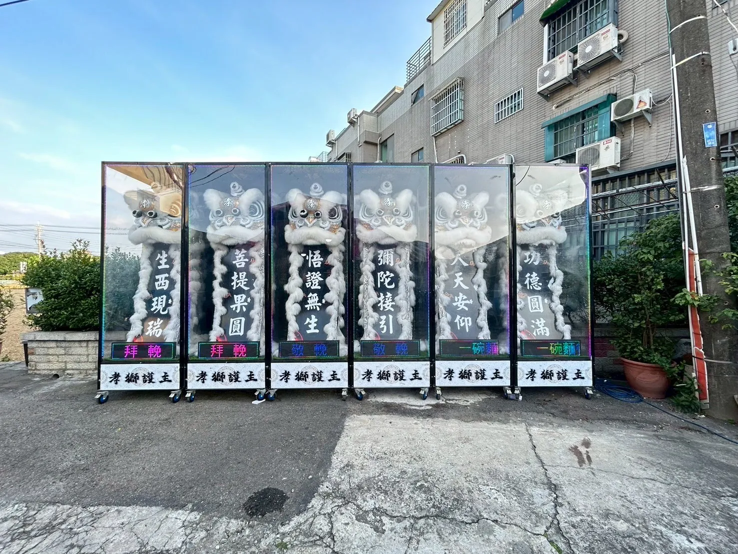 炫彩小字幕機靈獅
