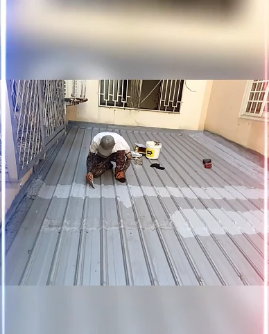 鐵皮防水室內灌注7月3號工作日誌記錄