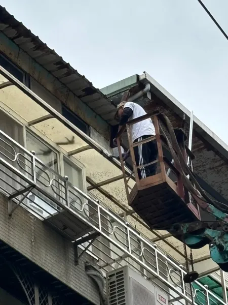 外牆防水蜘蛛人｜台中外牆防水蜘蛛人｜台中防水工程｜大雅外牆防水蜘蛛人｜大雅防水工程