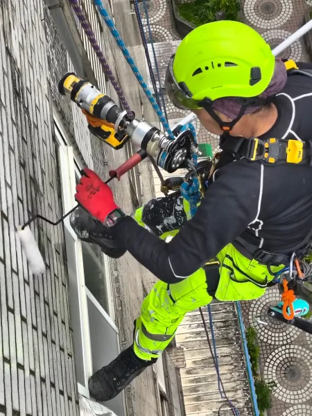 外牆防水蜘蛛人｜台中外牆防水蜘蛛人｜台中防水工程｜大雅外牆防水蜘蛛人｜大雅防水工程