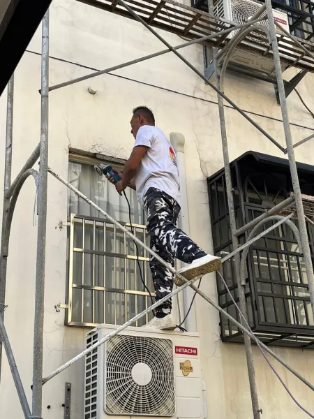 外牆防水蜘蛛人｜台中外牆防水蜘蛛人｜台中防水工程｜大雅外牆防水蜘蛛人｜大雅防水工程