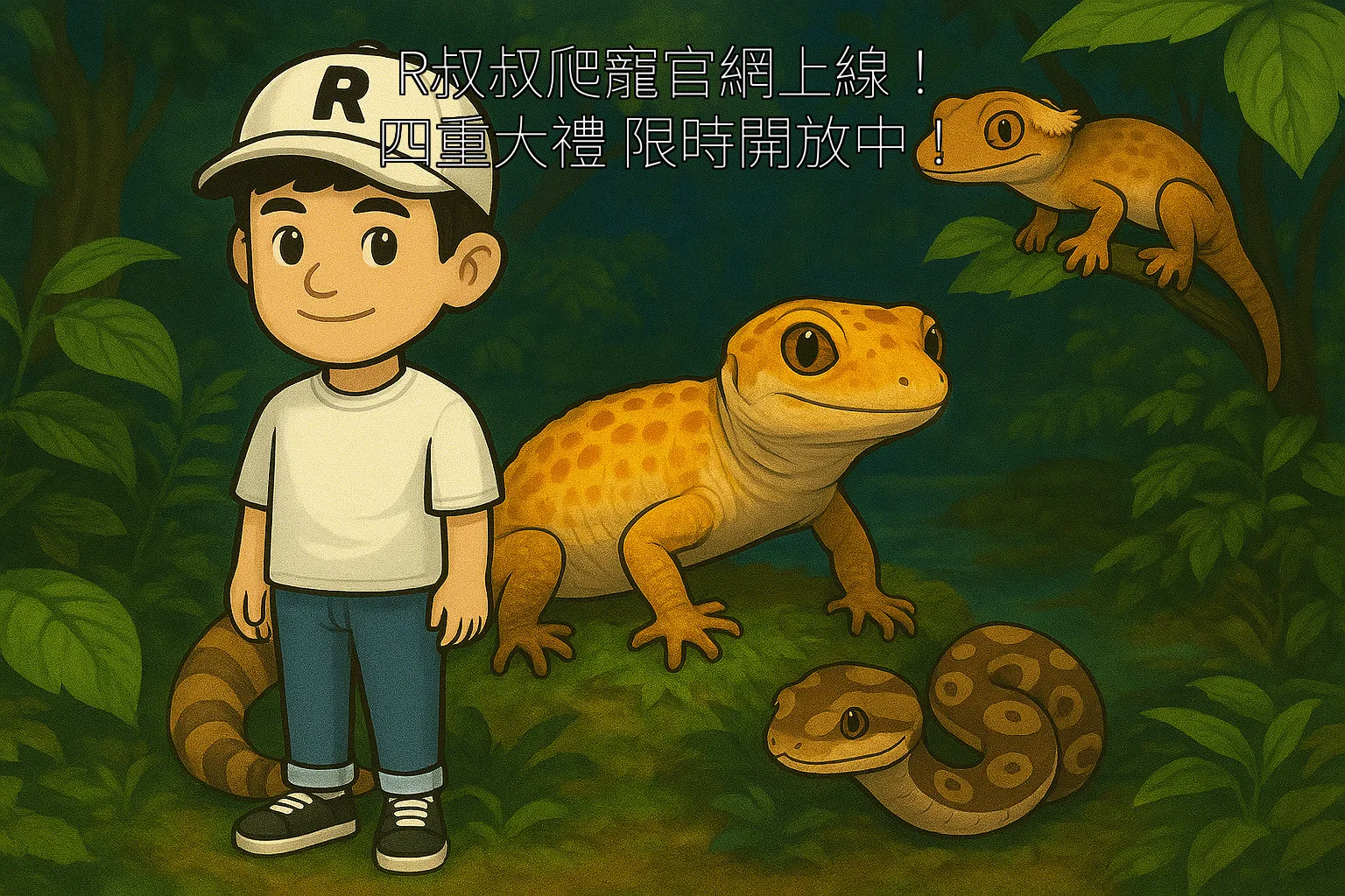 R叔叔爬寵官網正式上線啦！