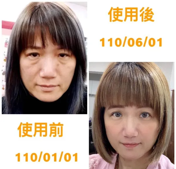 使用前後