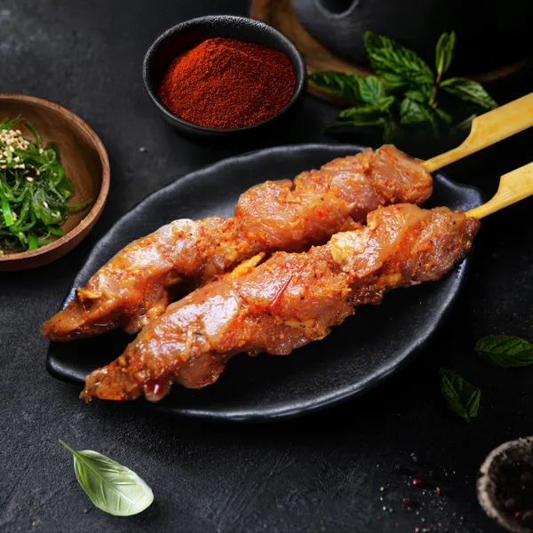 麻辣雞腿肉串