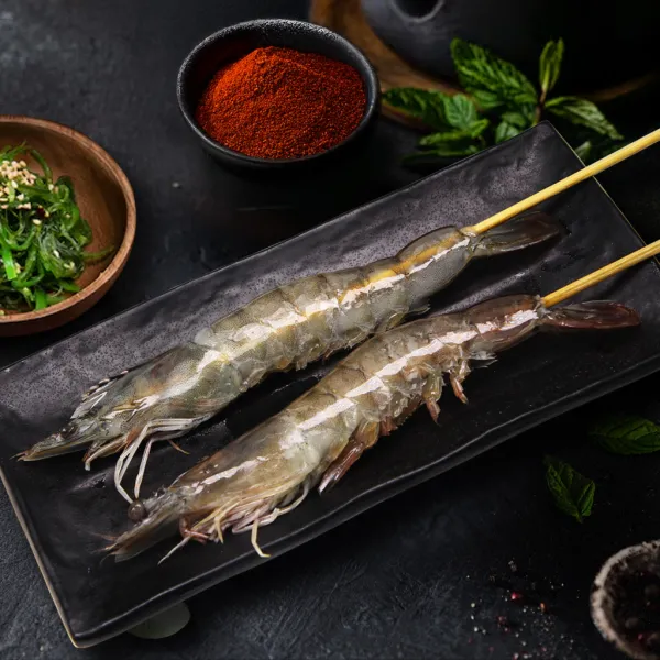 白蝦串
