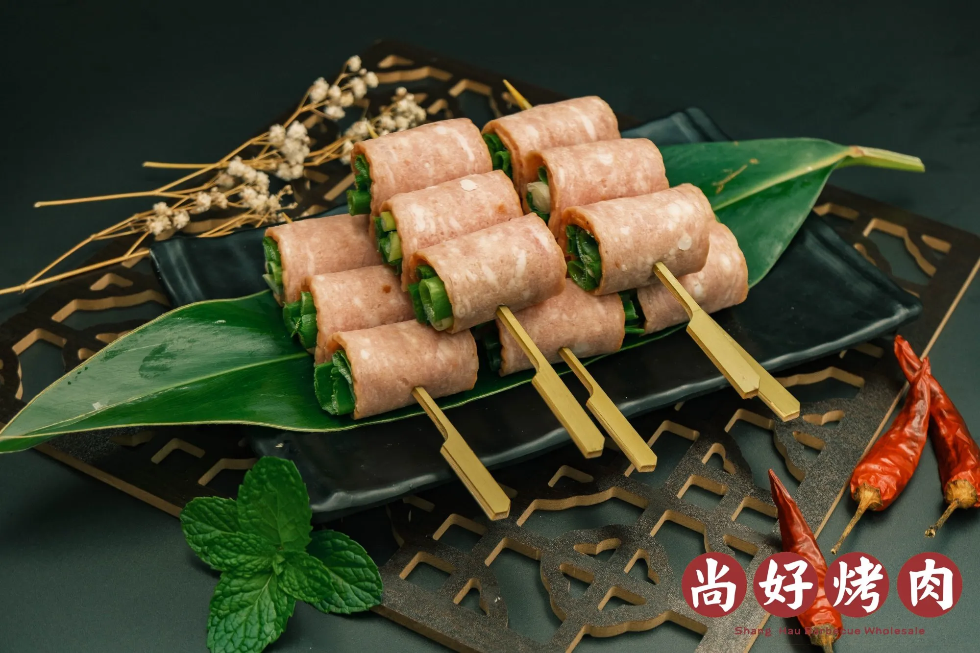 培根蔥捲(5串)