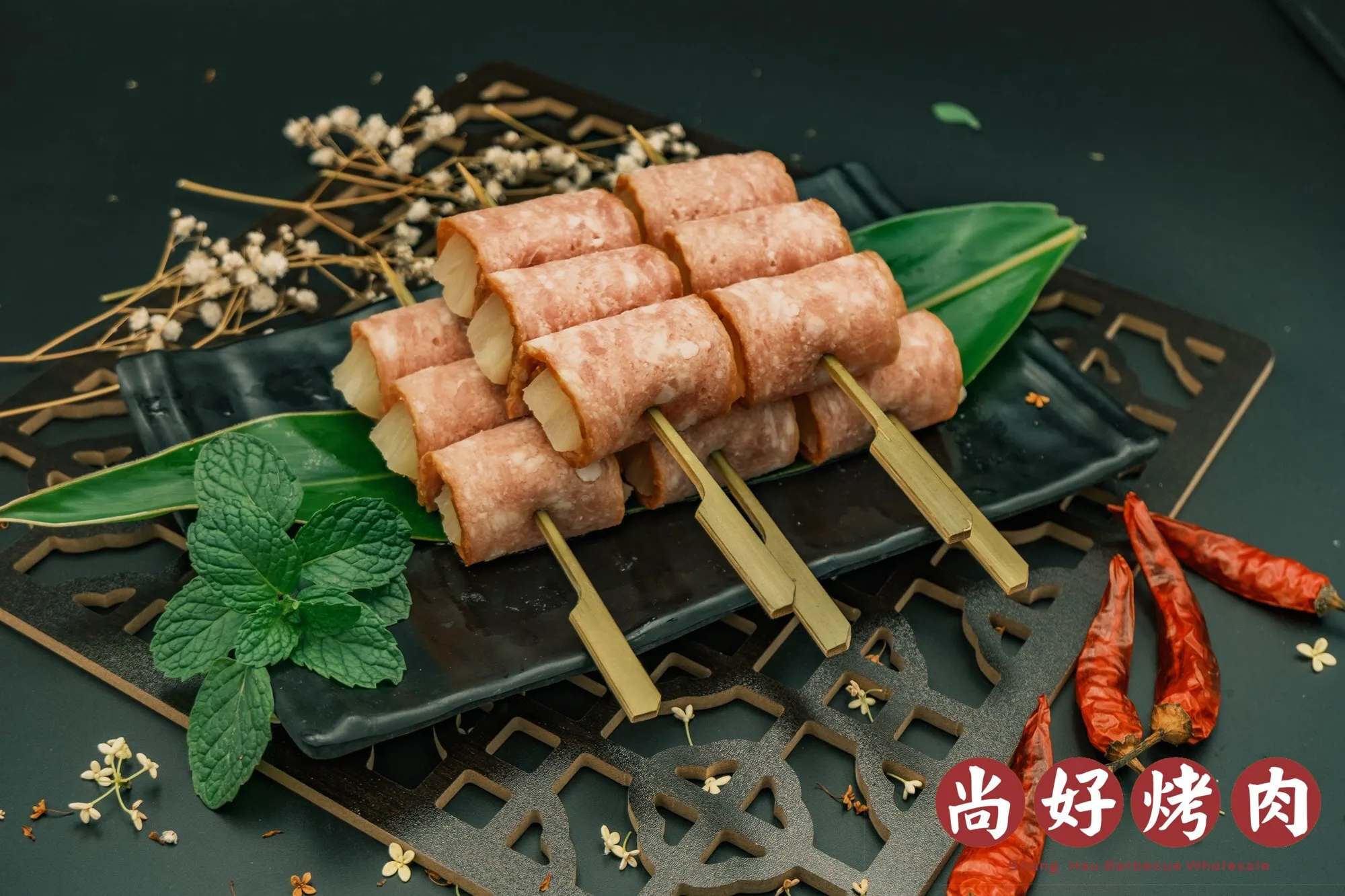 鳳梨培根(5串)