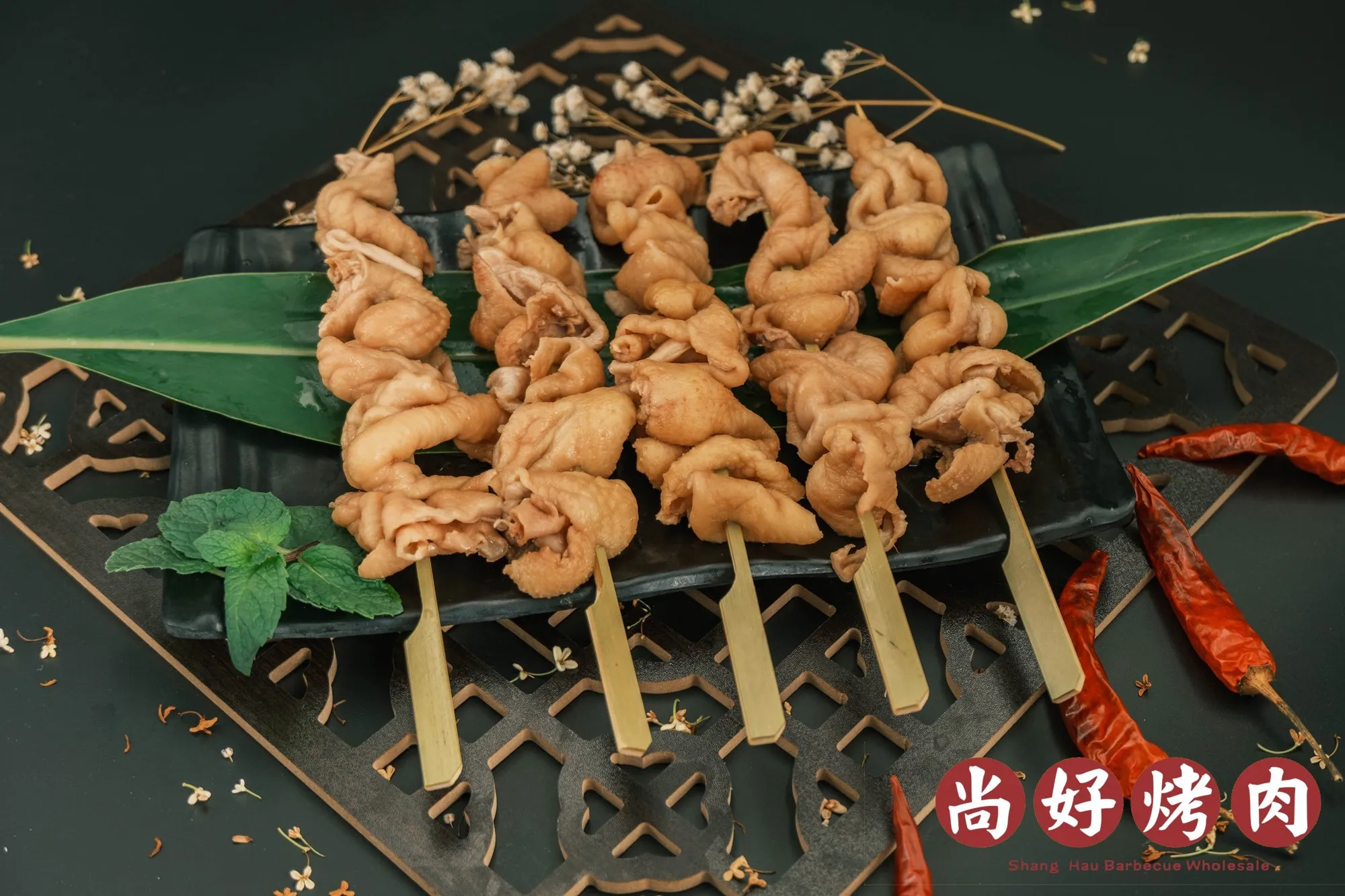 雞皮串(10串)