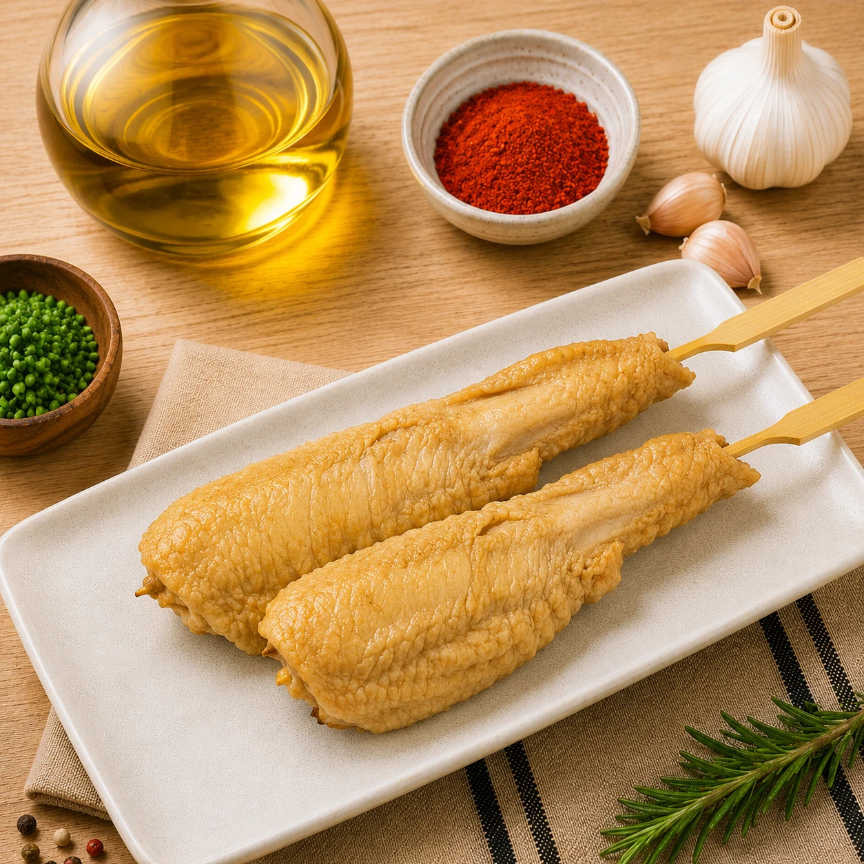 二節雞翅串
