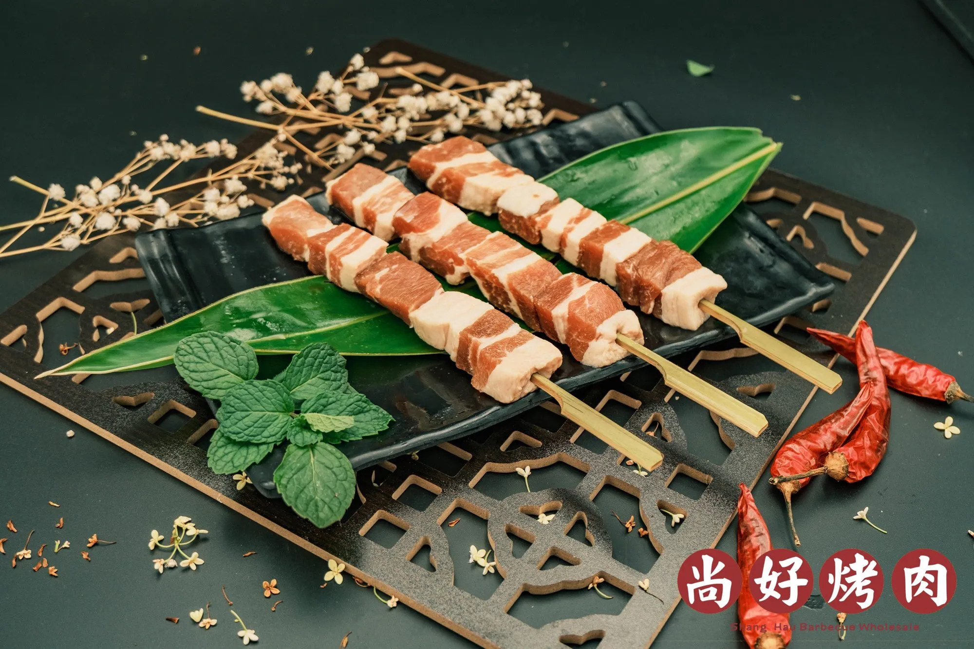 雪花豬(10串)