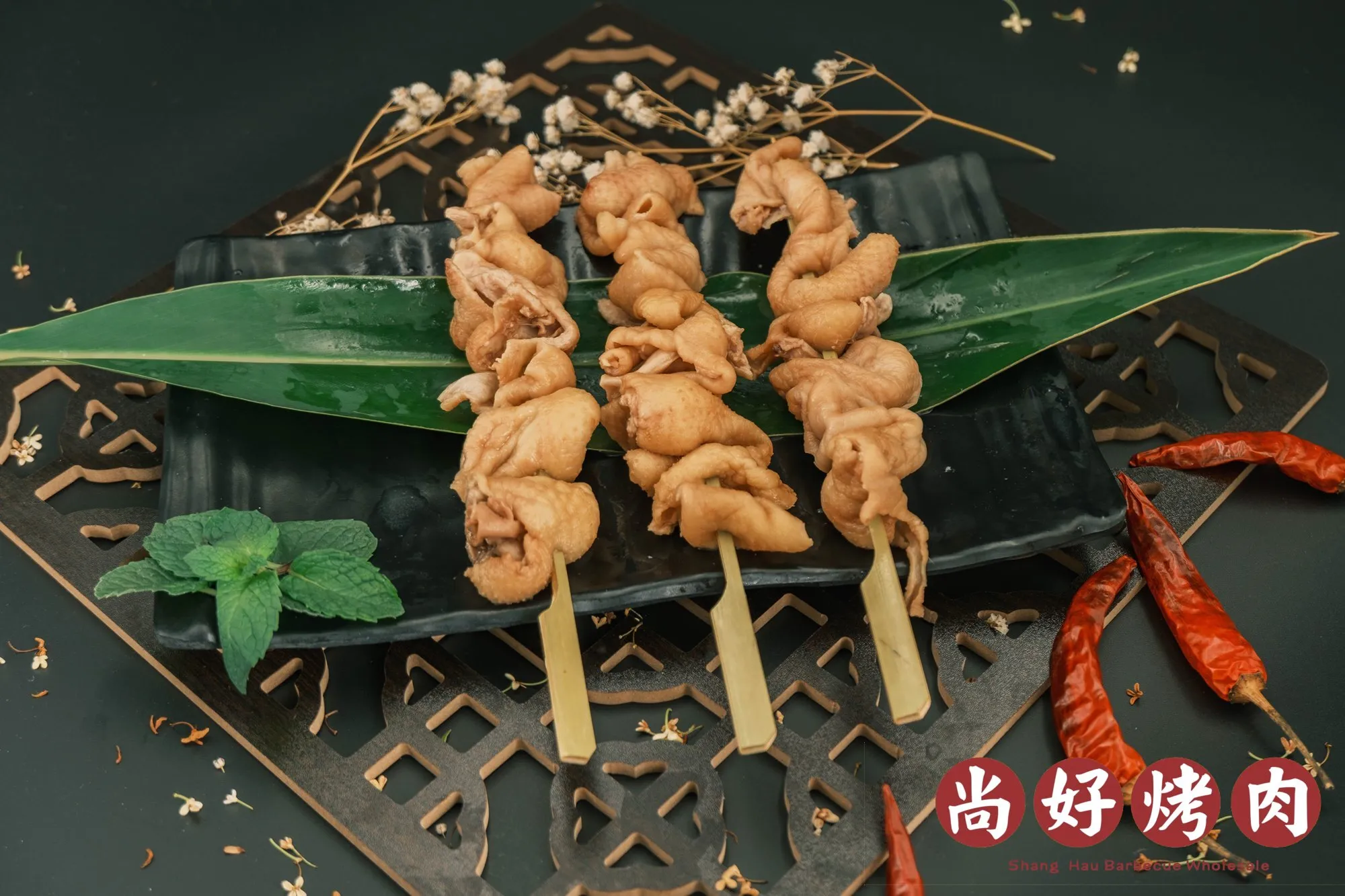 雞皮串(10串)