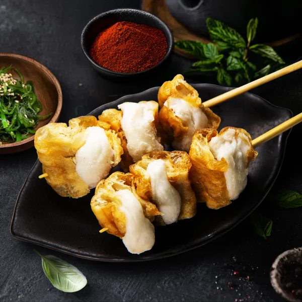 花枝鑲油條串