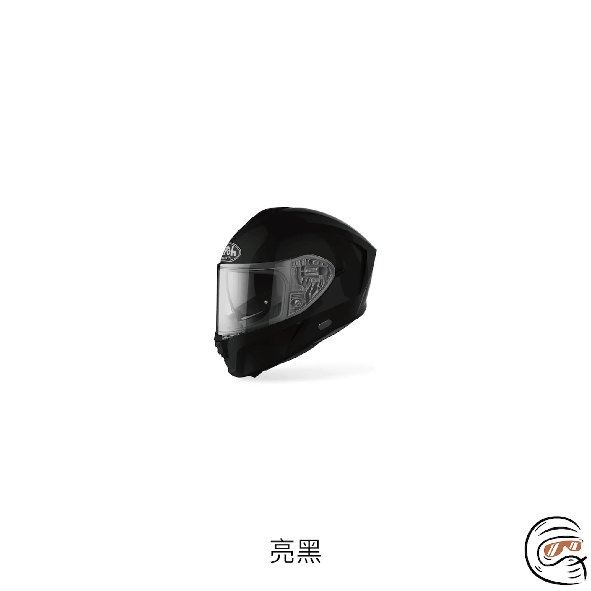 Airoh Spark 素色 全罩式 安全帽/配件