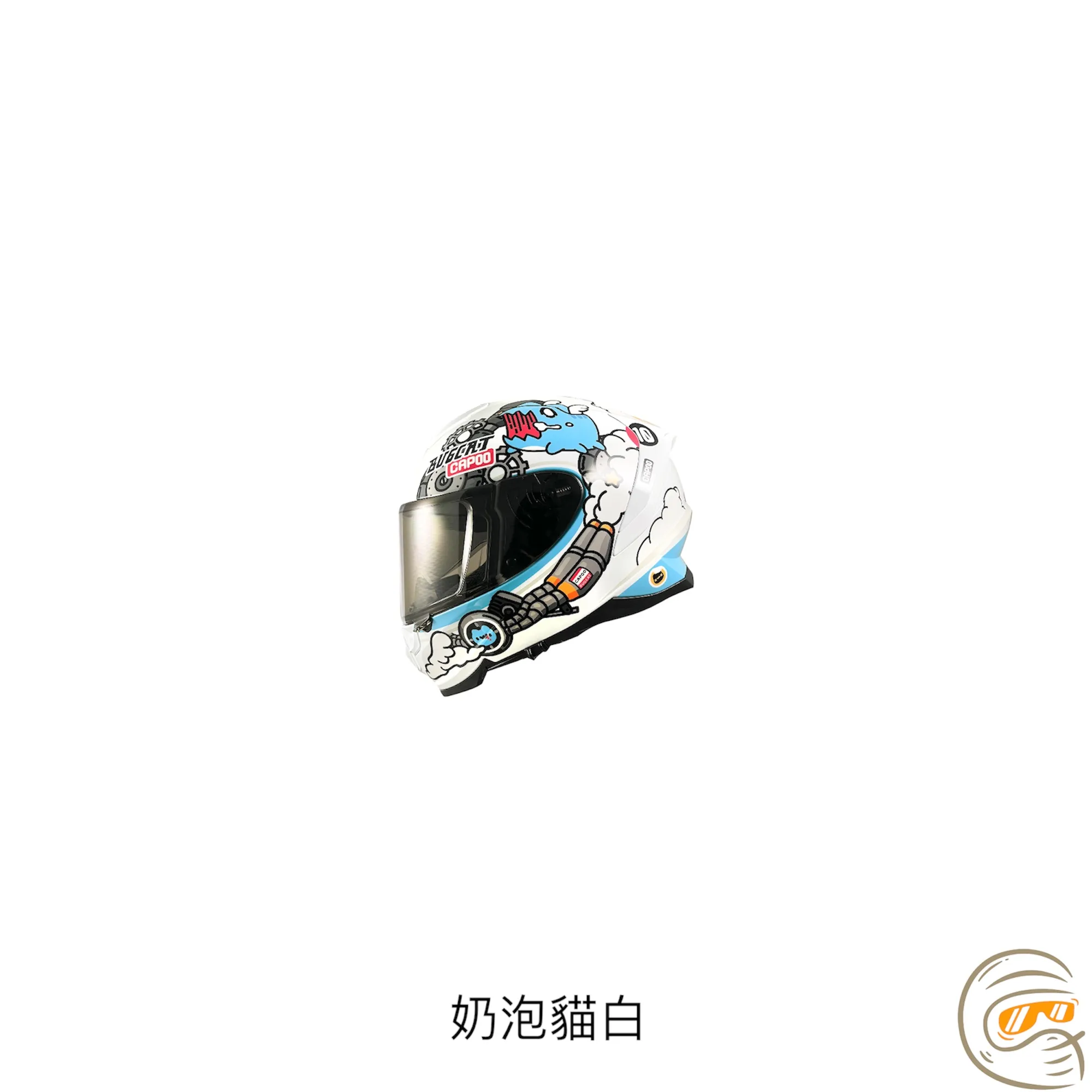 Nikko 806 急速咖波 聯名全罩式 安全帽/配件