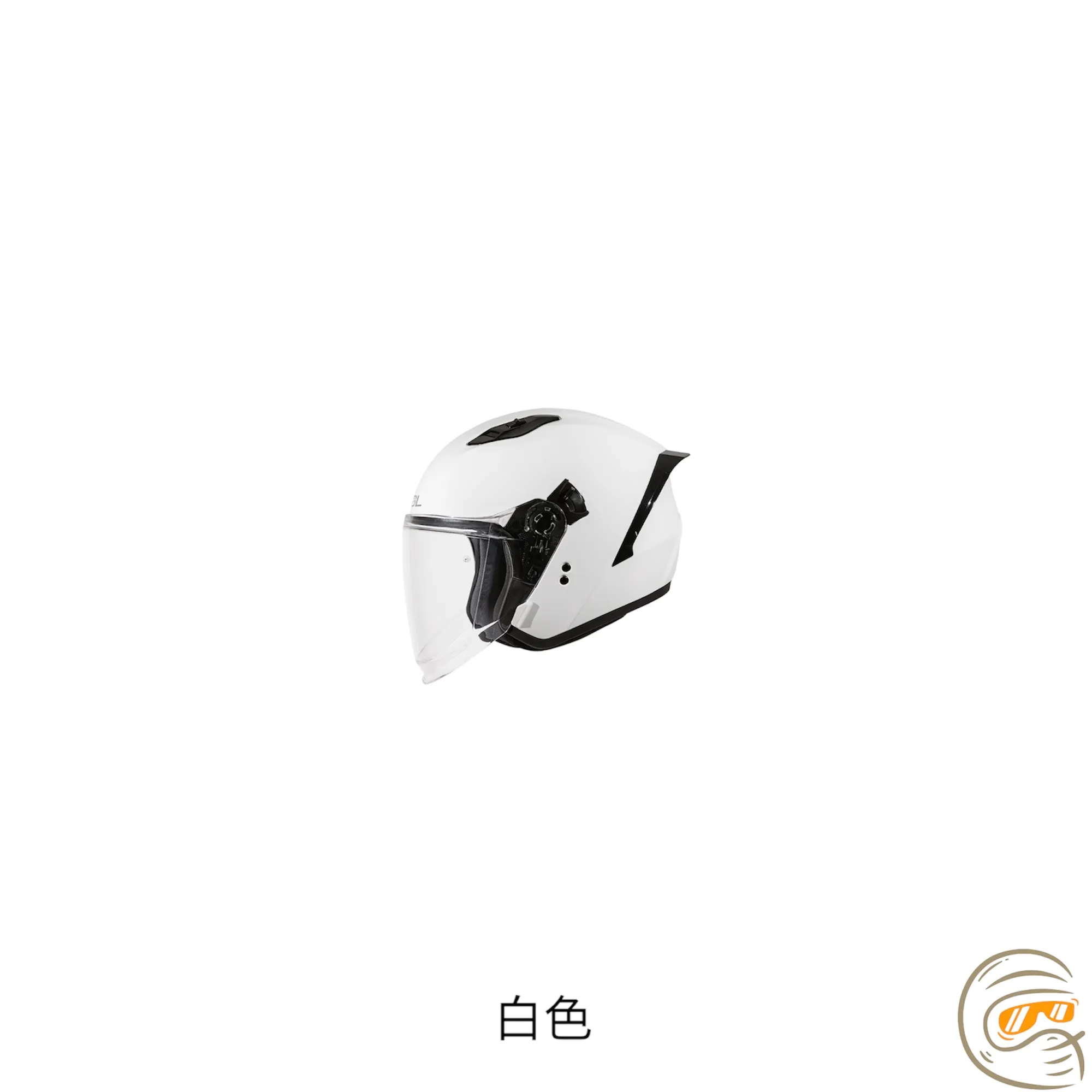 SOL Helmet SO-11P 素色 四分之三 安全帽/配件