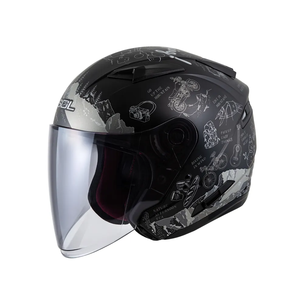 SOL Helmet SO-7E 探險者 四分之三 安全帽