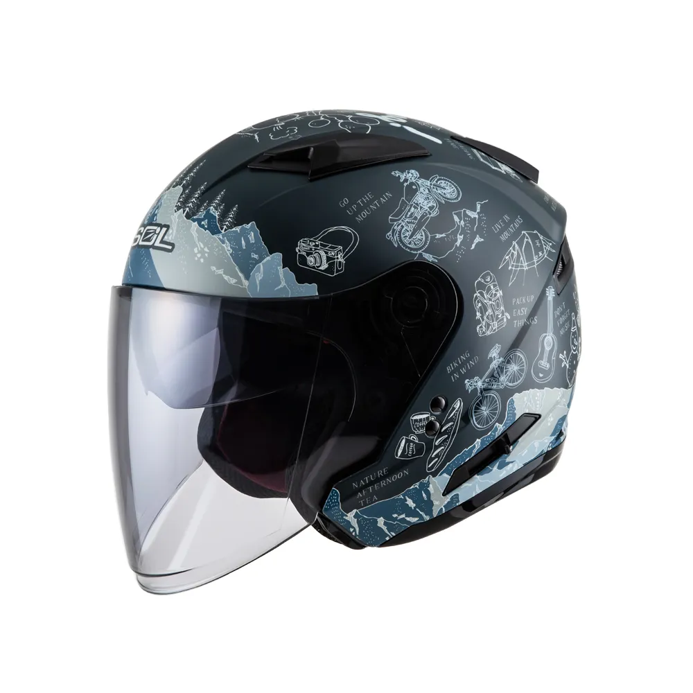 SOL Helmet SO-7E 探險者 四分之三 安全帽