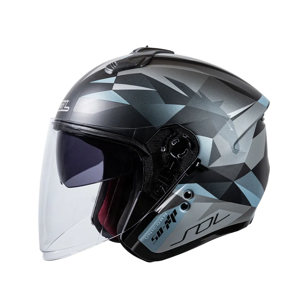 SOL Helmet SO-XP 獨角獸 四分之三 安全帽