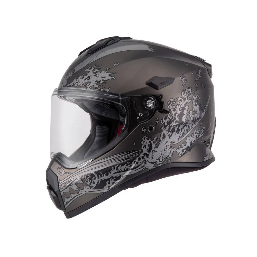 SOL Helmet SS-2P 織田信長 內墨鏡 全罩式 安全帽