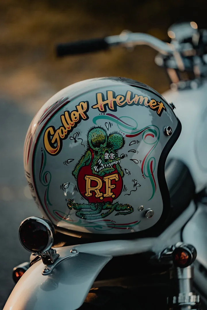 Gallop X Rat Fink 老鼠芬克 聯名限定 四分之三 安全帽