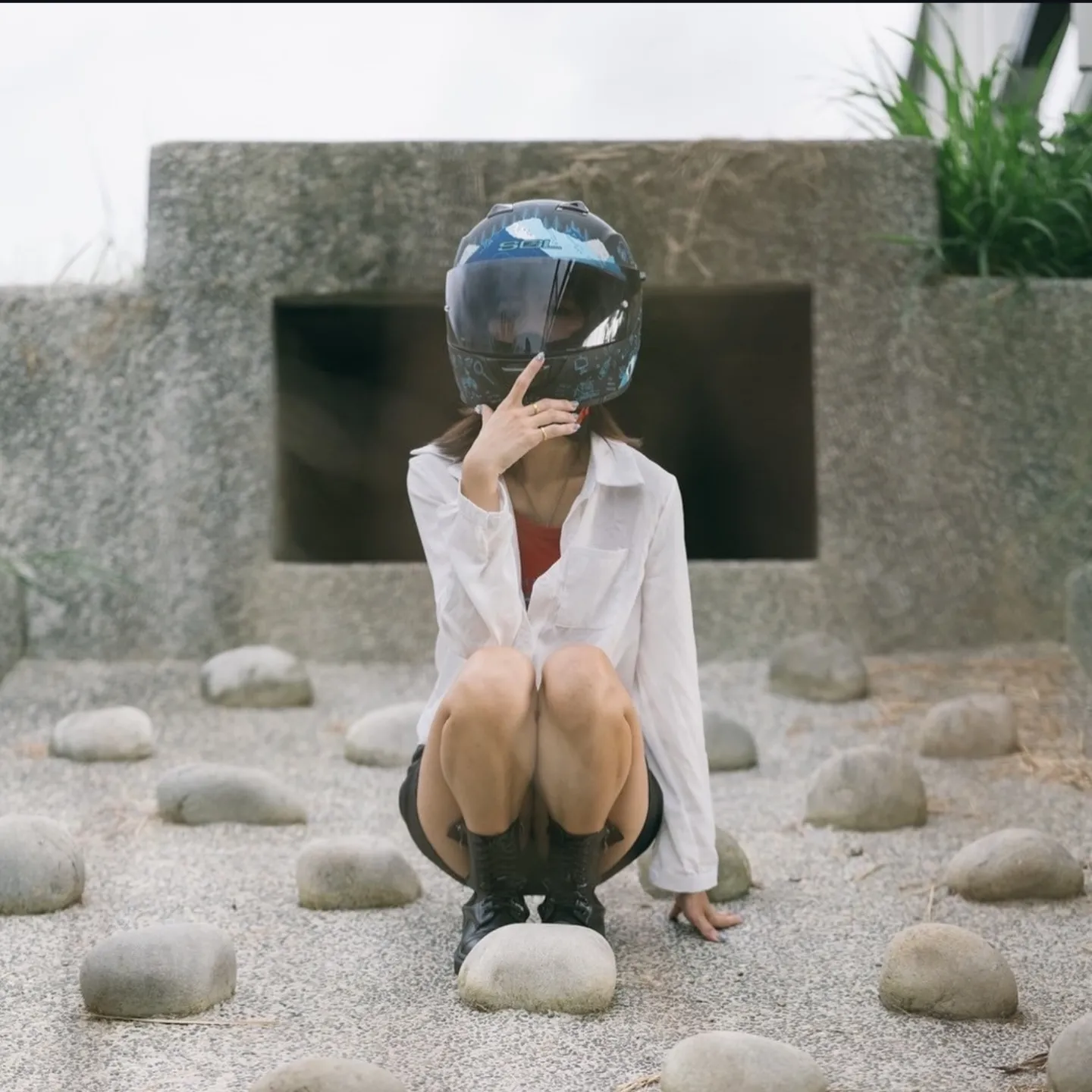 SOL Helmet SF-7 彩繪  探險者 內墨鏡 全罩式 安全帽