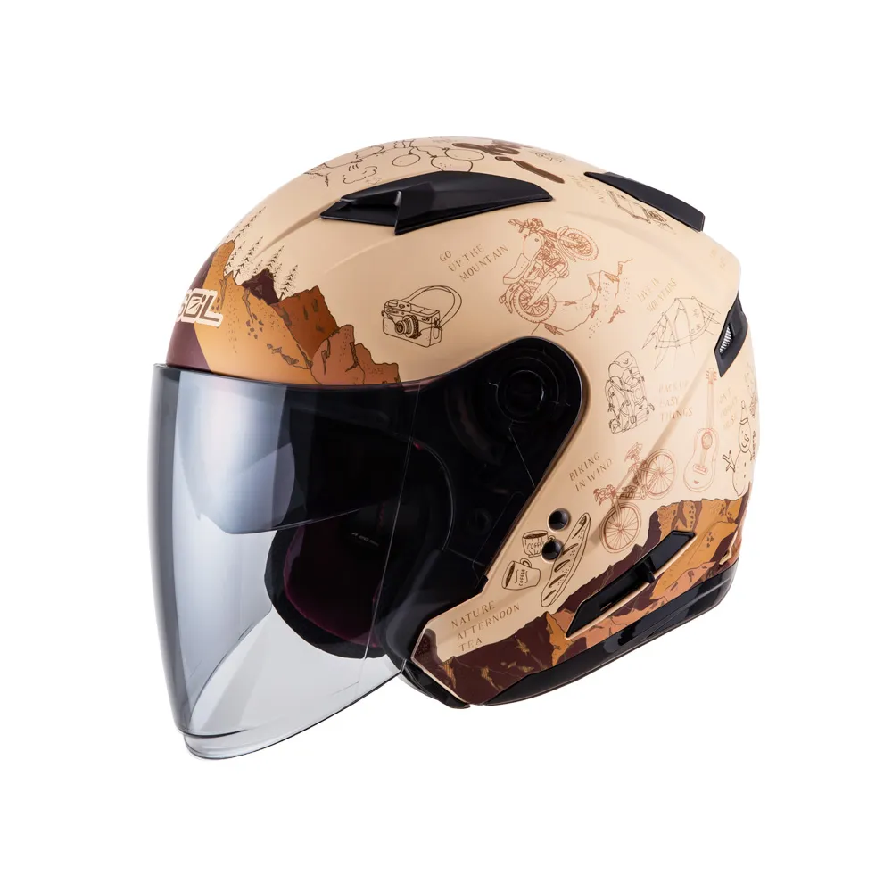 SOL Helmet SO-7E 探險者 四分之三 安全帽
