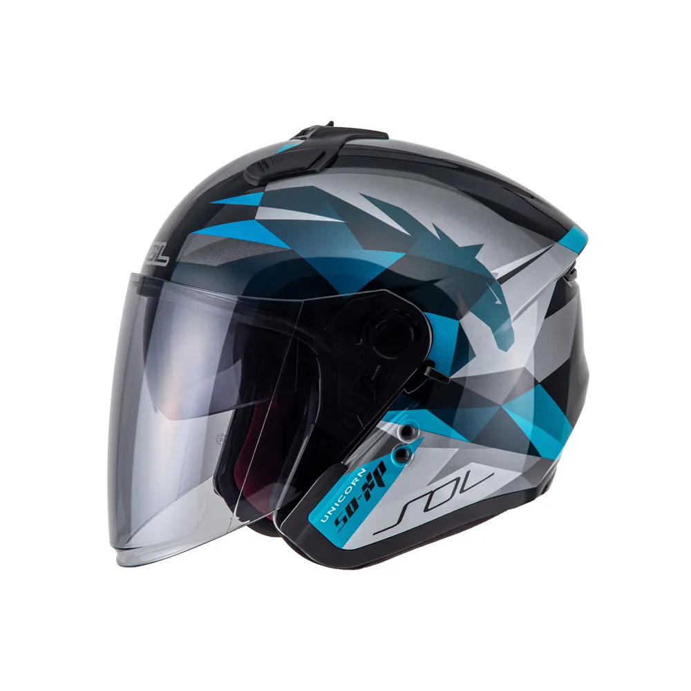 SOL Helmet SO-XP 獨角獸 四分之三 安全帽