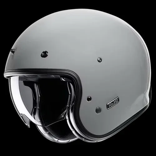 HJC Helmet V31 素色 內墨鏡 復古帽/配件